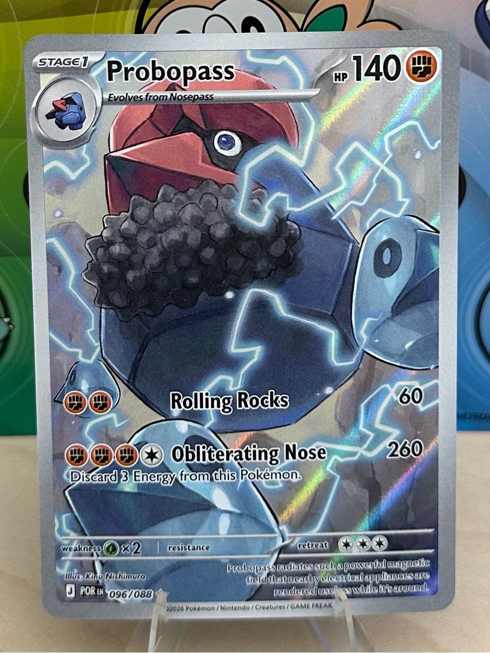 Pokémon TCG Probopass - 096/088 - ME03: Perfect Order (POR) Mint/NM